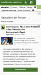Mobile Screenshot of haustiere.de